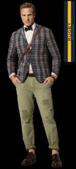 Rugby Ralph Lauren Monroe Plaid Cotton Jacket